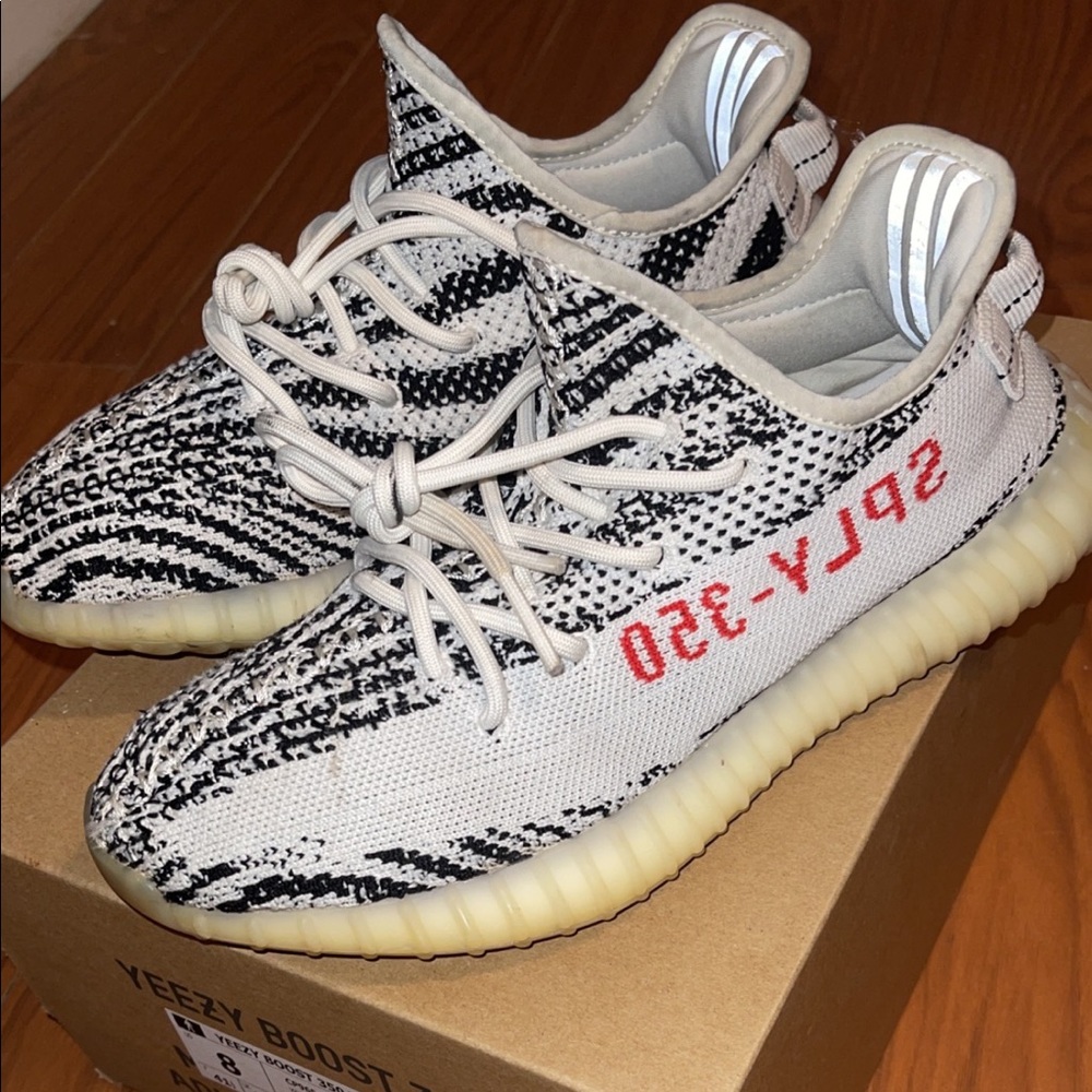 Yeezy zebras.